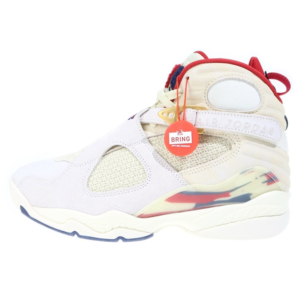 NIKE(ナイキ) ×SoleFly Nike Air Jordan 8 Retro SP Mi Casa Es Su Casa ソールフライ ジョーダン8 レトロ ホワイト US8.5/26.5cm FJ2850-107