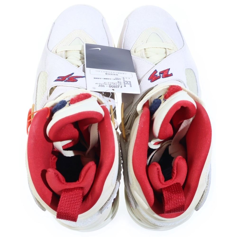 NIKE(ナイキ) ×SoleFly Nike Air Jordan 8 Retro SP Mi Casa Es Su Casa ソールフライ ジョーダン8 レトロ ホワイト US8.5/26.5cm FJ2850-107