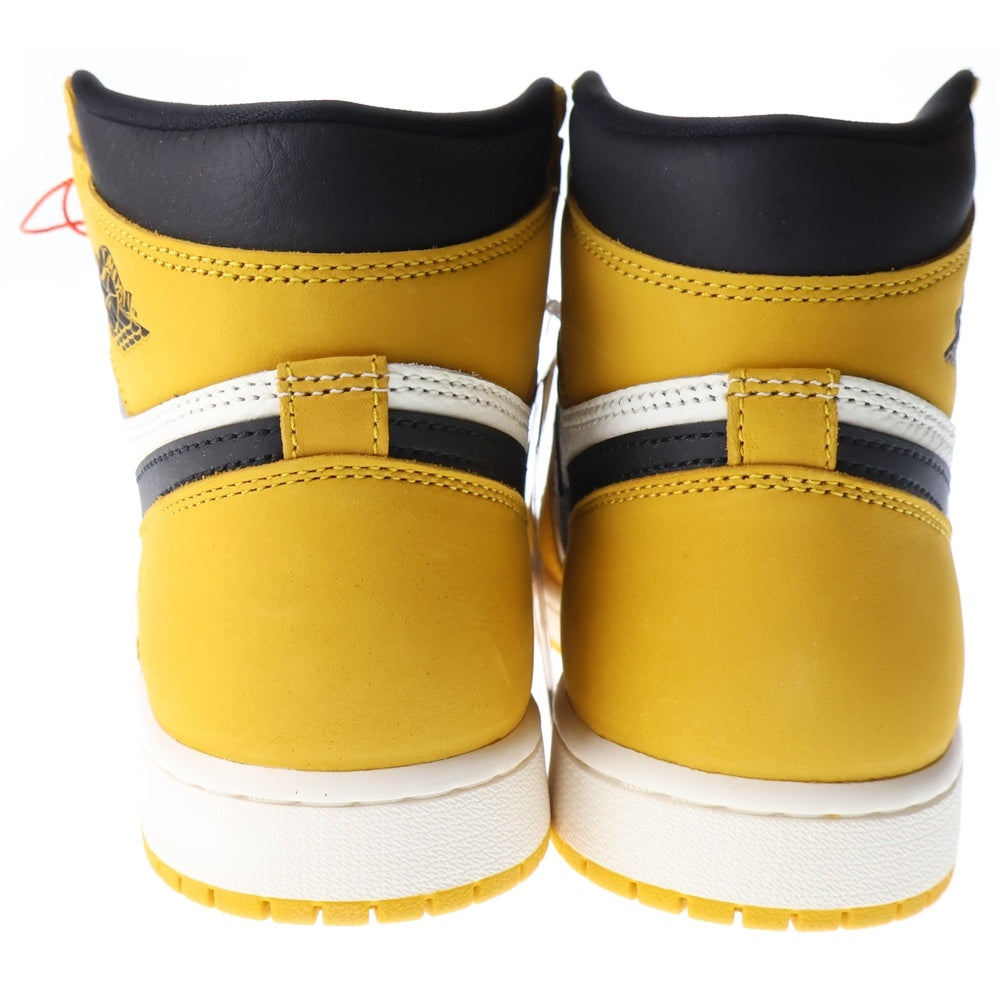 NIKE(ナイキ) Air Jordan 1 Retro High OG Yellow Ochre エアジョーダン1 レトロ ハイ OG イエローオークル イエロー/ホワイト US8/26cm DZ5485-701
