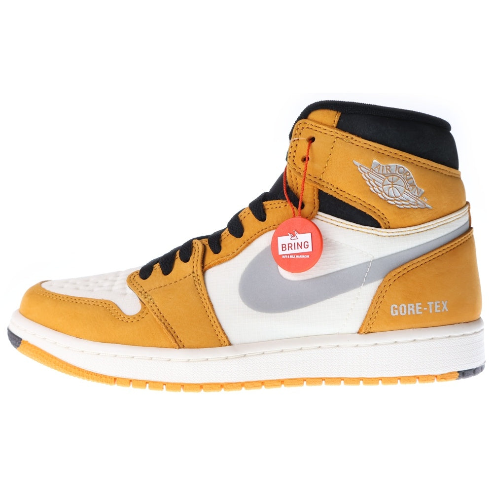 NIKE(ナイキ) AIR JORDAN 1 ELEMENT GORE-TEX LIGHT CURRY エアジョーダン1エレメント ゴアテックス ライトカレー ハイカットスニーカー US8 DB2889-700