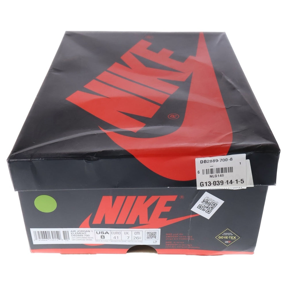 NIKE(ナイキ) AIR JORDAN 1 ELEMENT GORE-TEX LIGHT CURRY エアジョーダン1エレメント ゴアテックス ライトカレー ハイカットスニーカー US8 DB2889-700