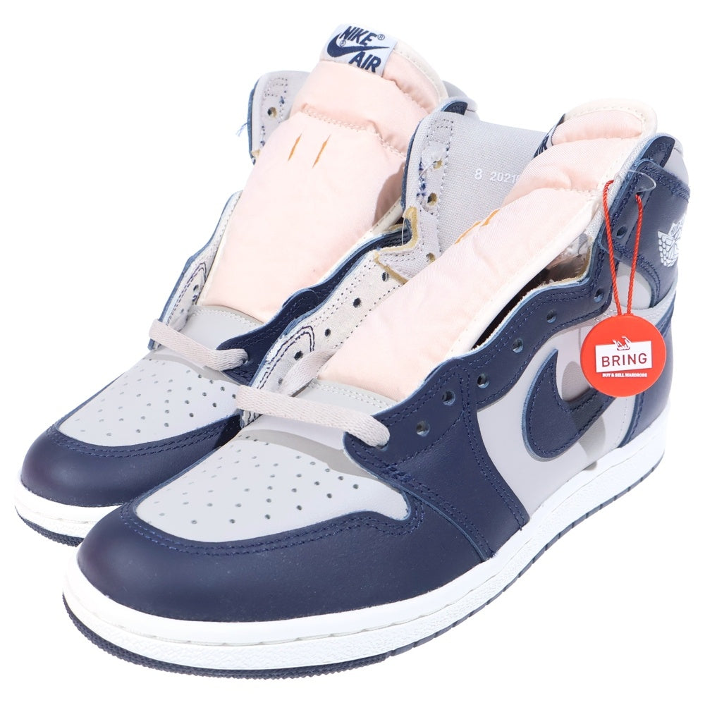 NIKE(ナイキ) Air Jordan 1 High 85 Georgetown エアジョーダン1 ハイ 85 ジョージタウン ネイビー/グレー US8/26cm BQ4422-400