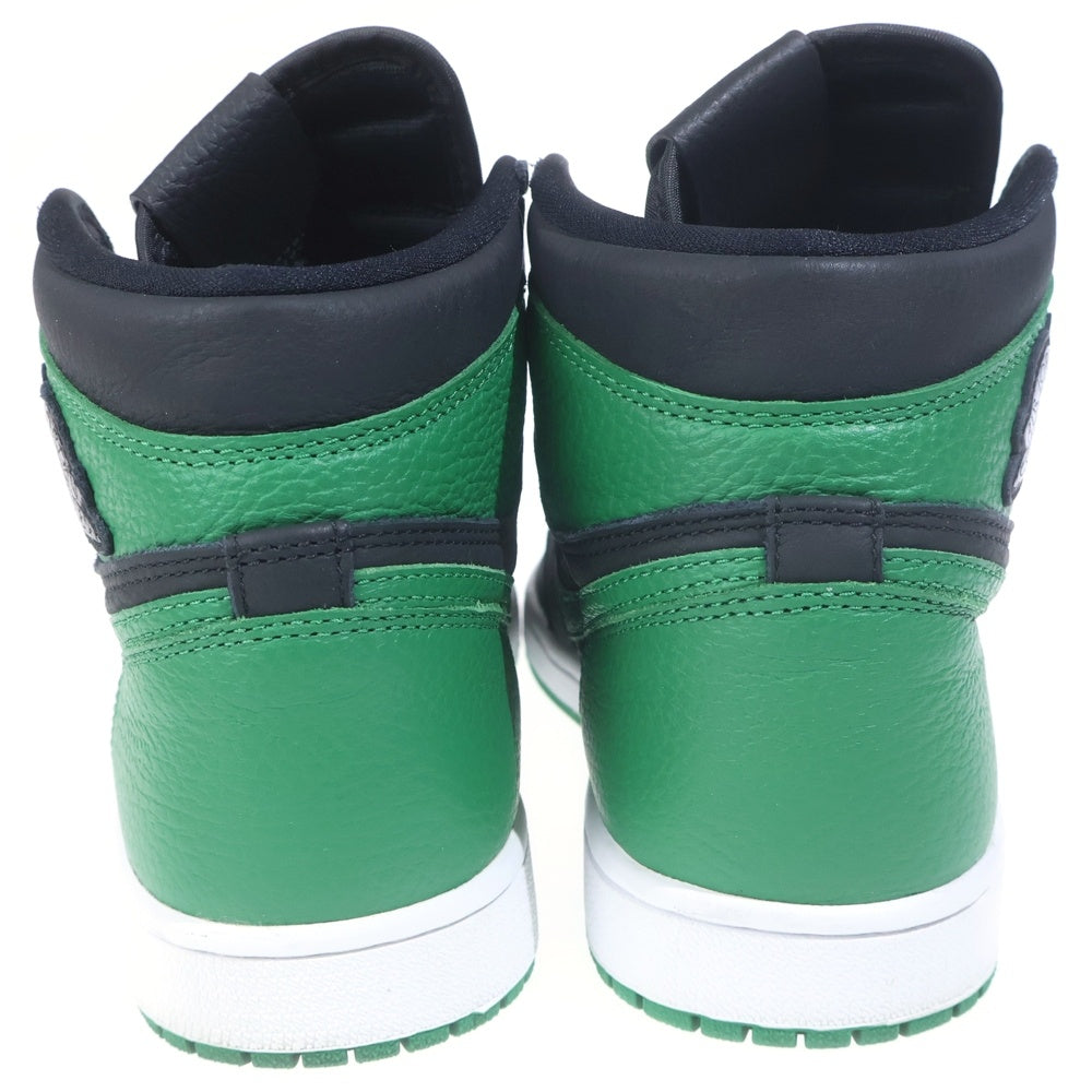 NIKE(ナイキ) Air Jordan 1 Retro High OG Black/Pine Green (2020) エアジョーダン1 レトロ ハイ OG ブラック/パイングリーン ブラック/グリーン US8/ 26cm 555088-030