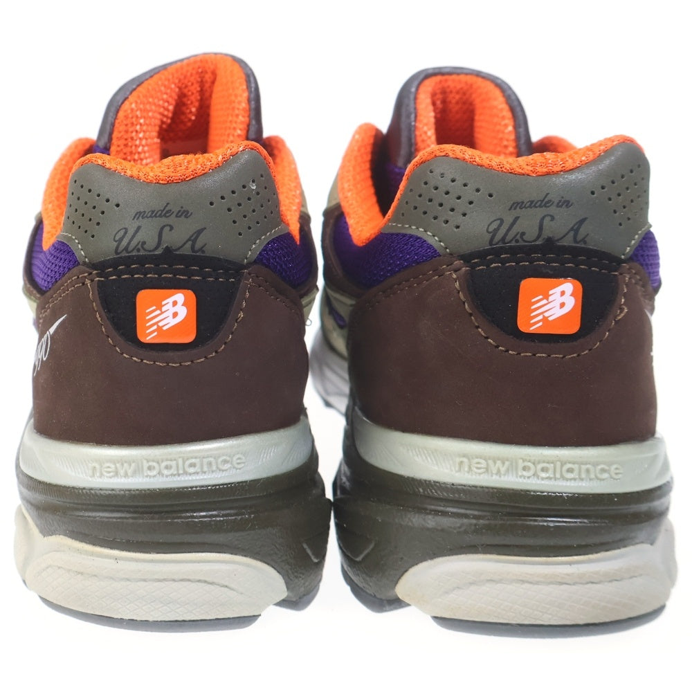 New Balance(ニューバランス) M990BT3 V3 ローカットスニーカー カーキ/ブラウン US8.5/26.5cm