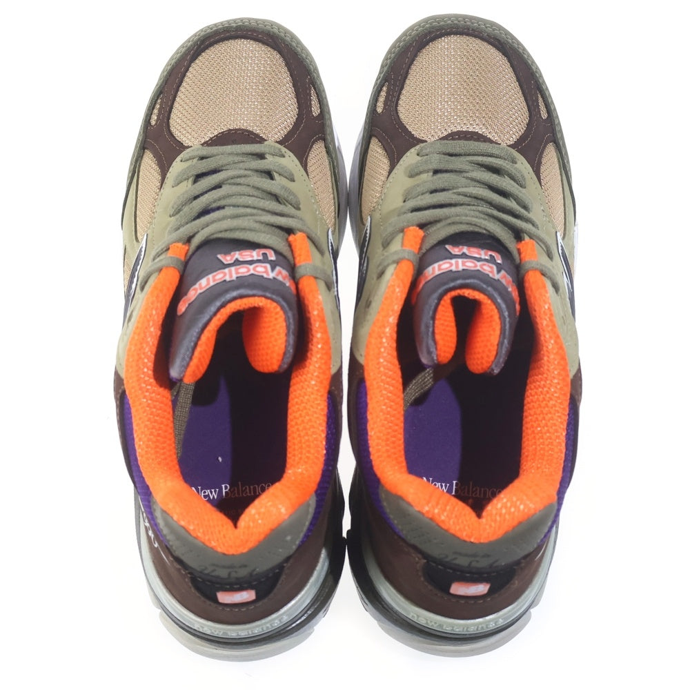New Balance(ニューバランス) M990BT3 V3 ローカットスニーカー カーキ/ブラウン US8.5/26.5cm
