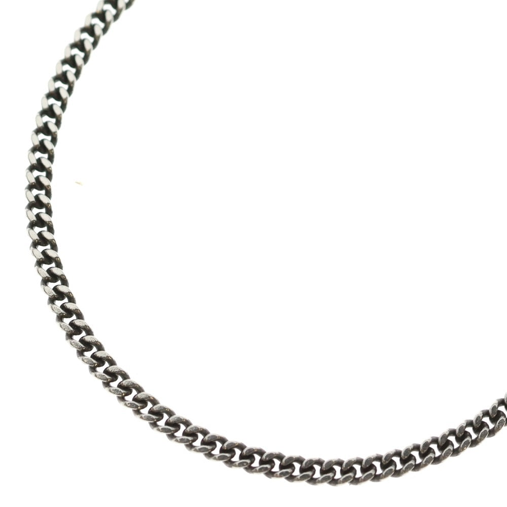 TOMWOOD(トムウッド) CURB CHAIN NECKLACE カーブチェーンネックレス シルバー