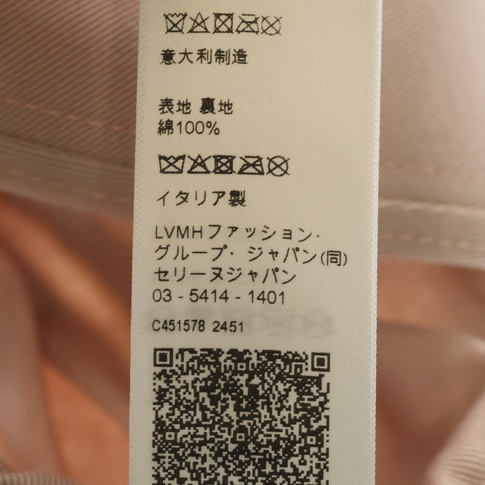 CELINE(セリーヌ) トリオンフ 刺繍 ベースボールキャップ 帽子 ピンク 2AUT6234X レディース