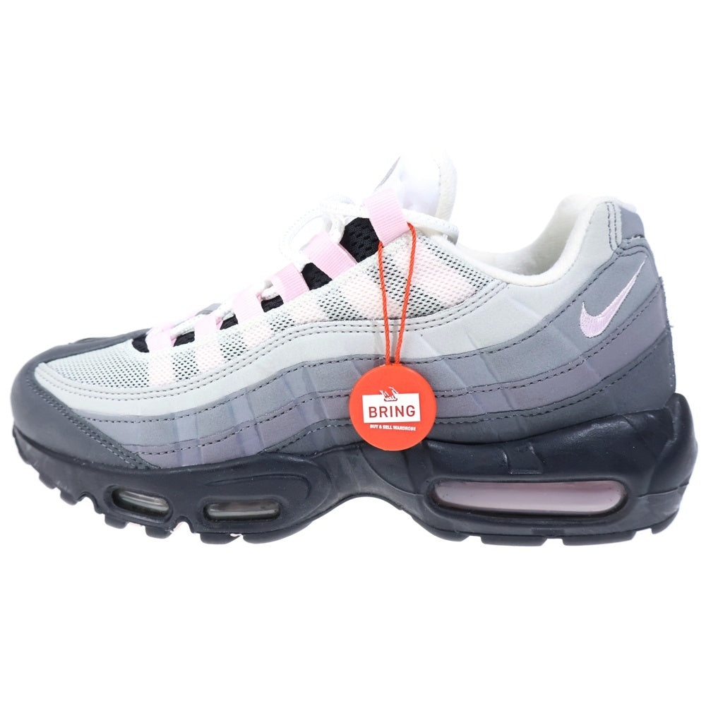 NIKE(ナイキ) AIR MAX 95 GUNSMOKE PINK FOAM エアマックス ガンスモーク ピンク フォーム ホワイト/グレー/ピンク US9.5/26.5cm