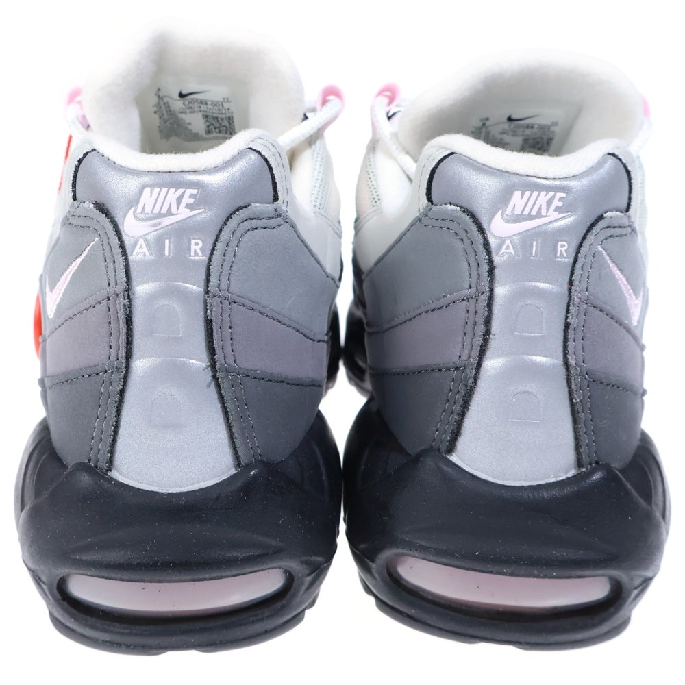 NIKE(ナイキ) AIR MAX 95 GUNSMOKE PINK FOAM エアマックス ガンスモーク ピンク フォーム ホワイト/グレー/ピンク US9.5/26.5cm