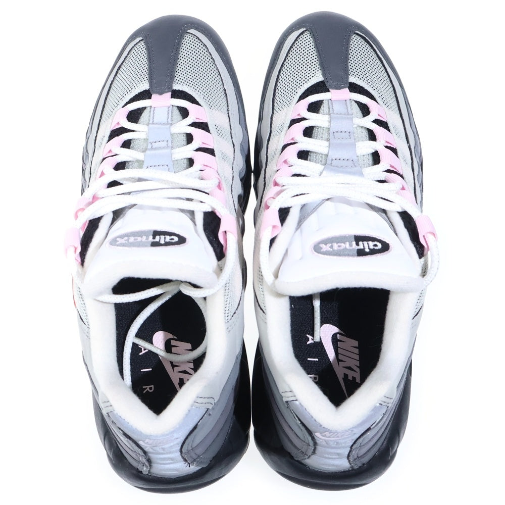 NIKE(ナイキ) AIR MAX 95 GUNSMOKE PINK FOAM エアマックス ガンスモーク ピンク フォーム ホワイト/グレー/ピンク US9.5/26.5cm