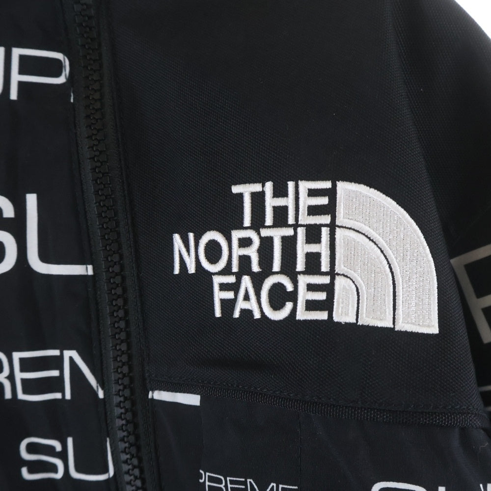 SUPREME(シュプリーム) 21AW ×THE NORTH FACE Steep Tech Apogee Jacket ロゴプリント ジップアップジャケット ブラック/ホワイト NP521021