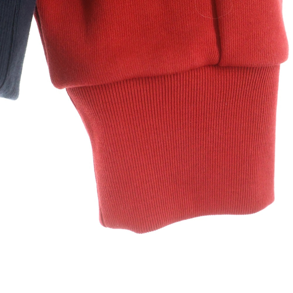 MONCLER(モンクレール) 19SS MAGLIA E10918000500 マグリア プルオーバースウェットパーカー レッド/ホワイト