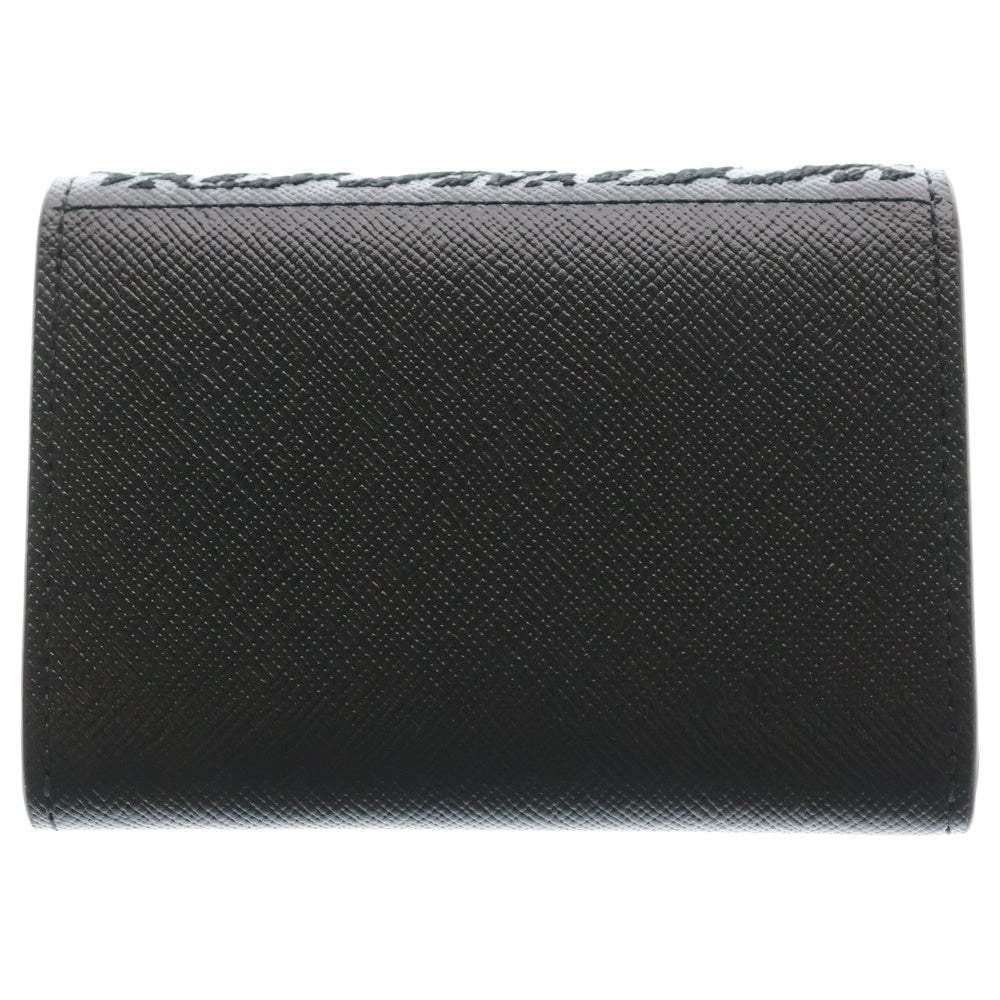 Cartier(カルティエ) C de Cartier CRL3002435 C ドゥ カルティエ ミニウォレット 2つ折り財布 ブラック レディース