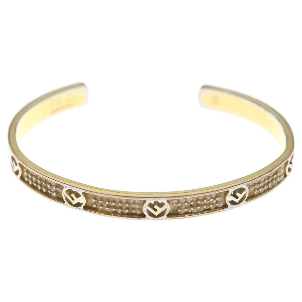 FENDI(フェンディ) F IS FENDI BANGLE 8AG928 エフ イズ フェンディ ブレスレット バングル ゴールド