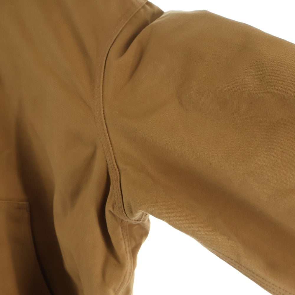 CARHARTT(カーハート) QUILTED FLANNEL LINE DUCK ACTIVE JACKET J140-BRN アクティブジャケット フーデッドワークジャケット キャメル