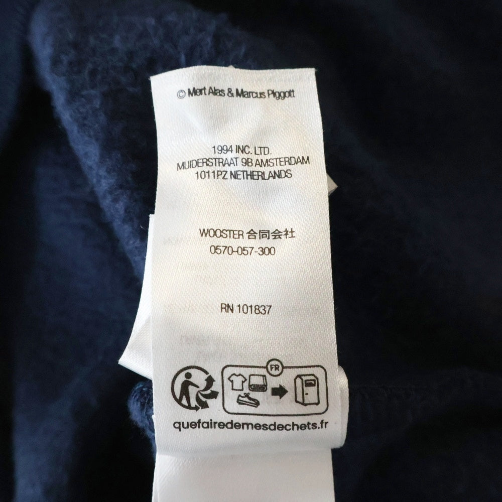 SUPREME(シュプリーム) 24AW Kate Moss Hooded Sweatshirt ケイトモス フロントプリントプルオーバーパーカー フーディ ネイビー