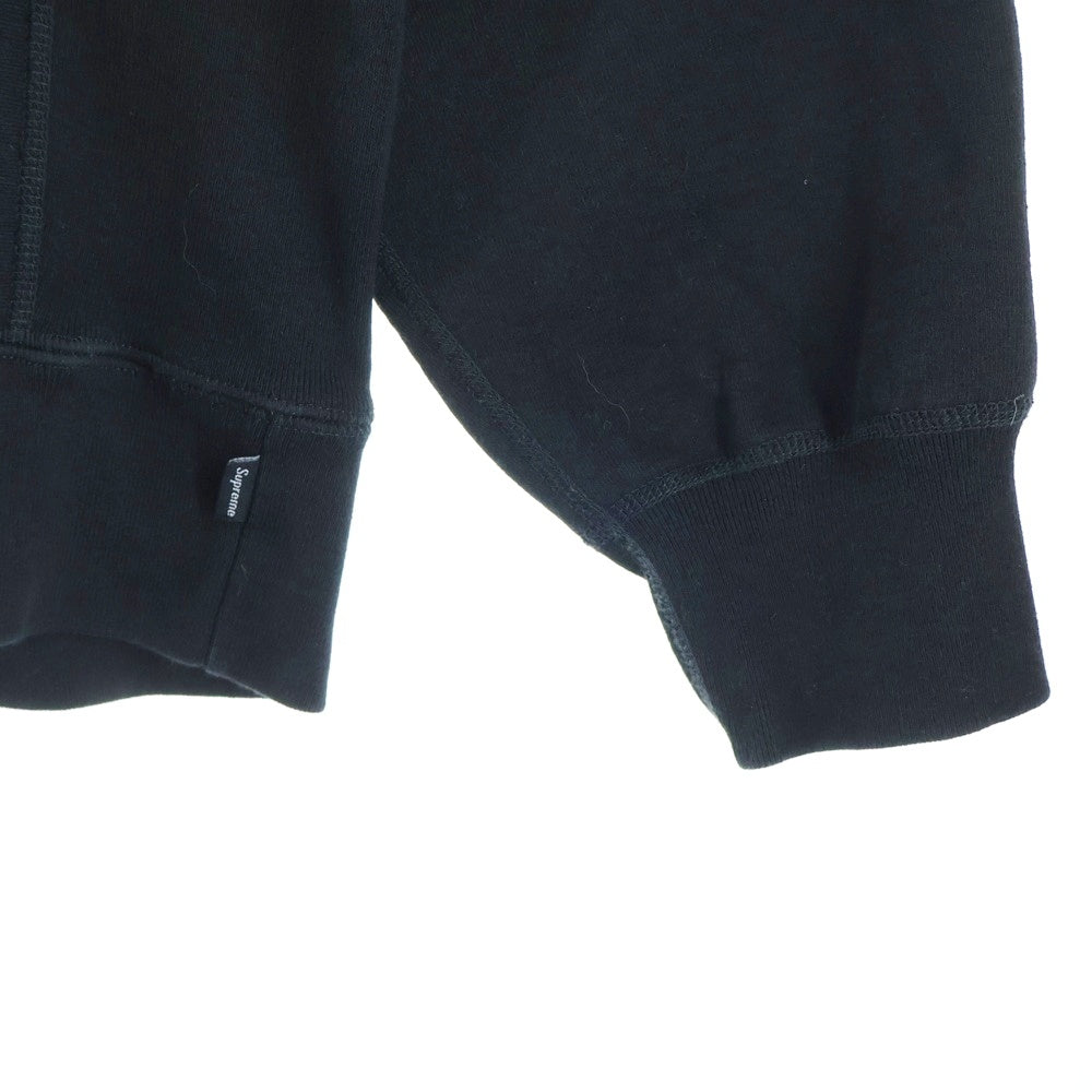 SUPREME(シュプリーム) 22AW Preme Hooded Sweatshirt プリーム フロントロゴ刺繍 プルオーバーパーカー フーディ ブラック