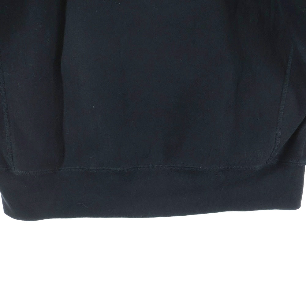 SUPREME(シュプリーム) 22AW Preme Hooded Sweatshirt プリーム フロントロゴ刺繍 プルオーバーパーカー フーディ ブラック