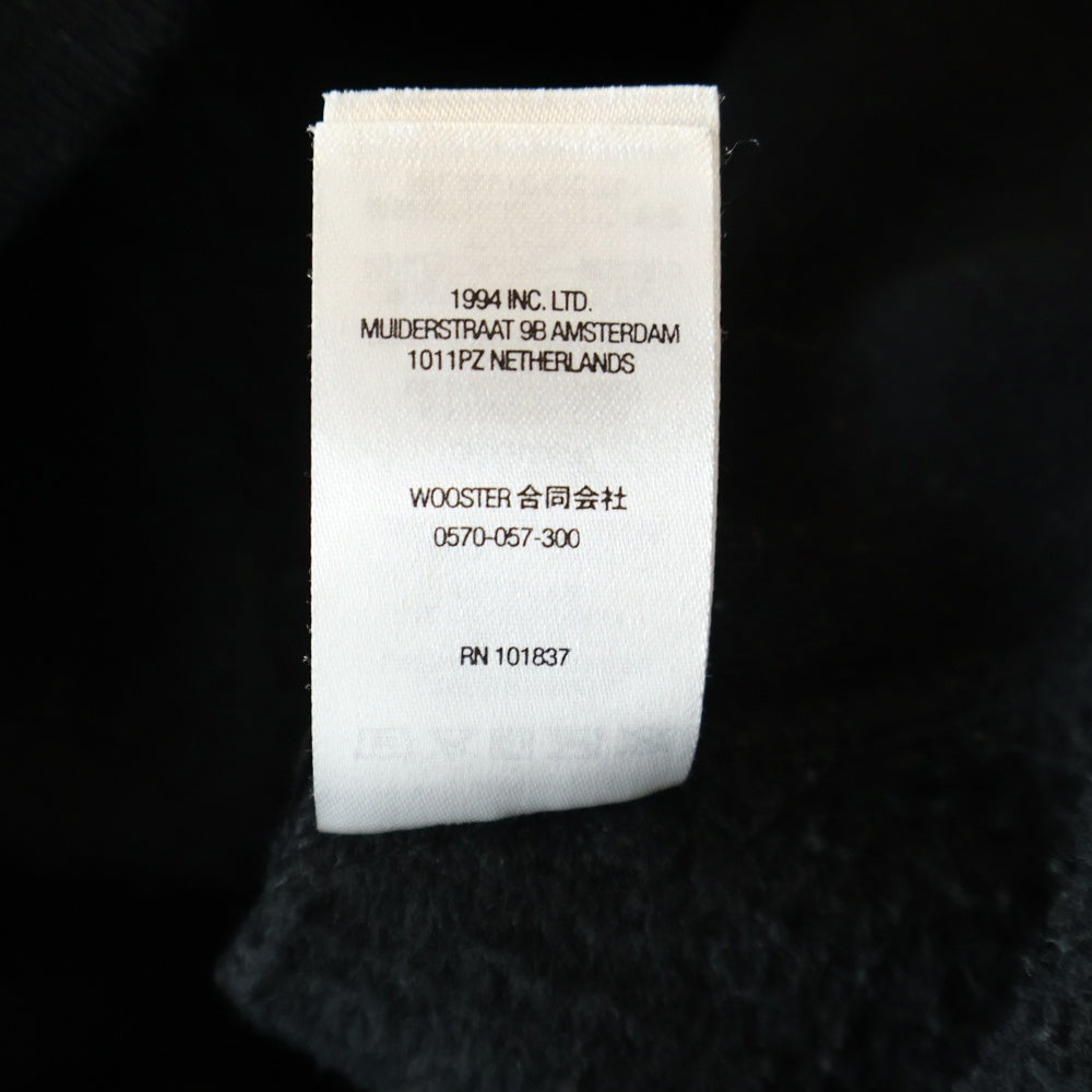 SUPREME(シュプリーム) 22AW Preme Hooded Sweatshirt プリーム フロントロゴ刺繍 プルオーバーパーカー フーディ ブラック