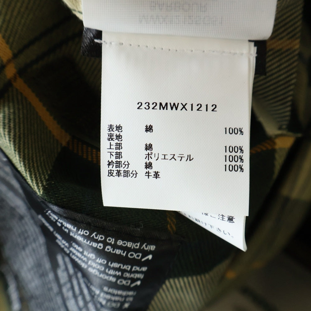 Barbour(バブアー) SPEY JACKET スペイ 裏地チェック ジップアップジャケット カーキ MWX1212SG51