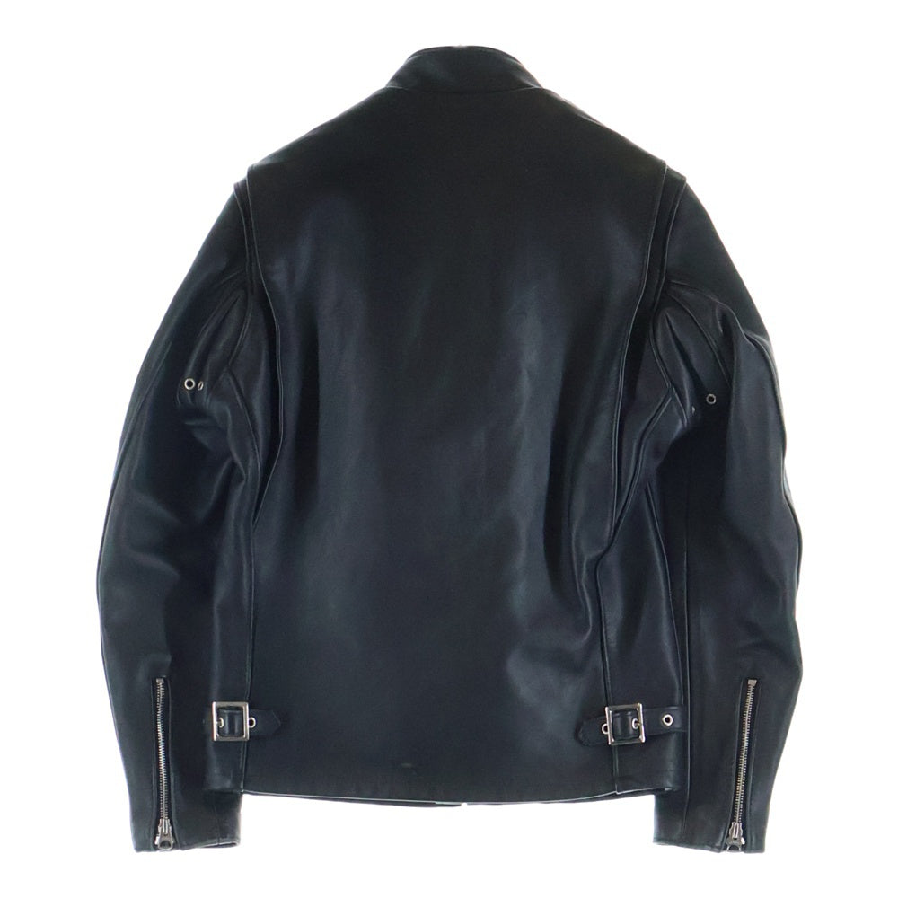 SCHOTT(ショット) シングル ジップアップ レザーライダース インナー付き ジャケット 641