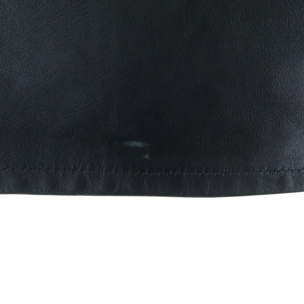 SCHOTT(ショット) シングル ジップアップ レザーライダース インナー付き ジャケット 641