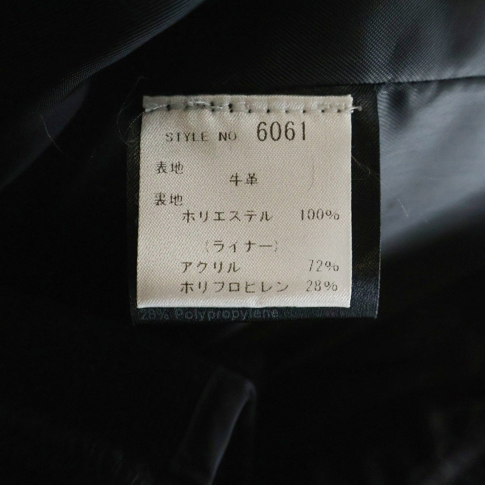 SCHOTT(ショット) シングル ジップアップ レザーライダース インナー付き ジャケット 641