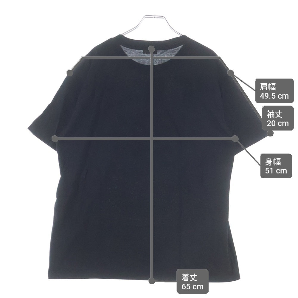 CELINE(セリーヌ) BOY DOLL ラインストーンロゴ 半袖シャツ カットソー クルーネック ブラック 2X59C671Q