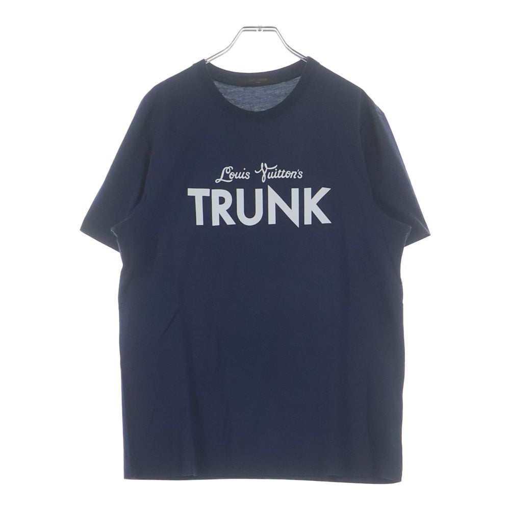 LOUIS VUITTON(ルイヴィトン) TRUNK 半袖シャツ カットソー クルーネック Tシャツ ネイビー RM141M H5JR12JEZ