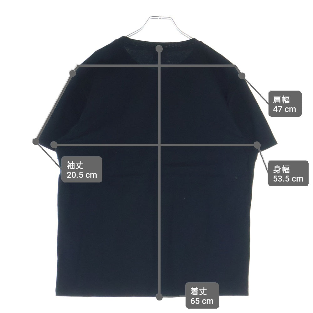 Berluti(ベルルッティ) Bロゴ レザー胸ポケット 半袖Tシャツ