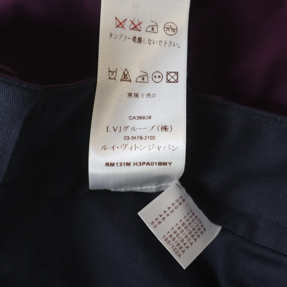 LOUIS VUITTON(ルイヴィトン) クロップド チノパンツ ボトムス ストレート ワインレッド RM131M H3PBMY