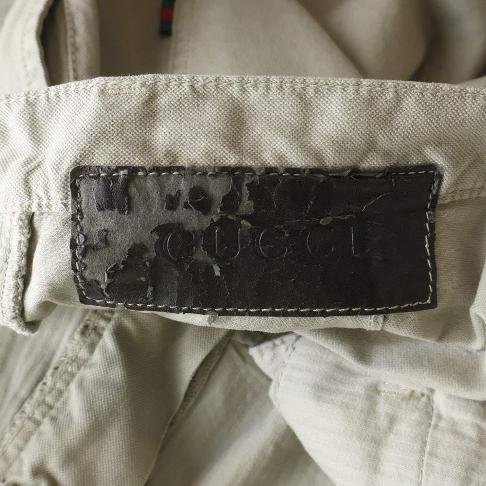 GUCCI(グッチ) チノパンツ ボトムス ストレート ベージュ 256199 XZ454