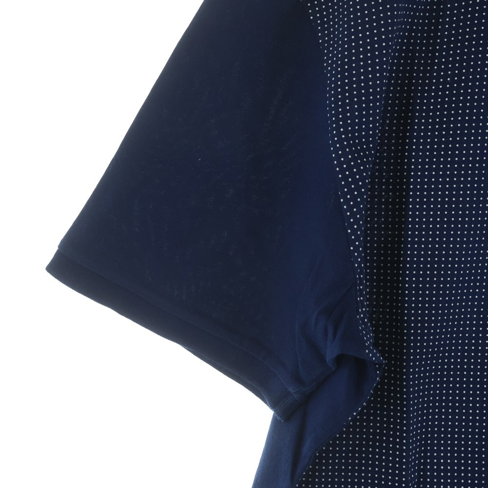 GUCCI(グッチ) ポロシャツ 半袖シャツ カットソー 水玉 ドット柄 ネイビー 323207 X3923