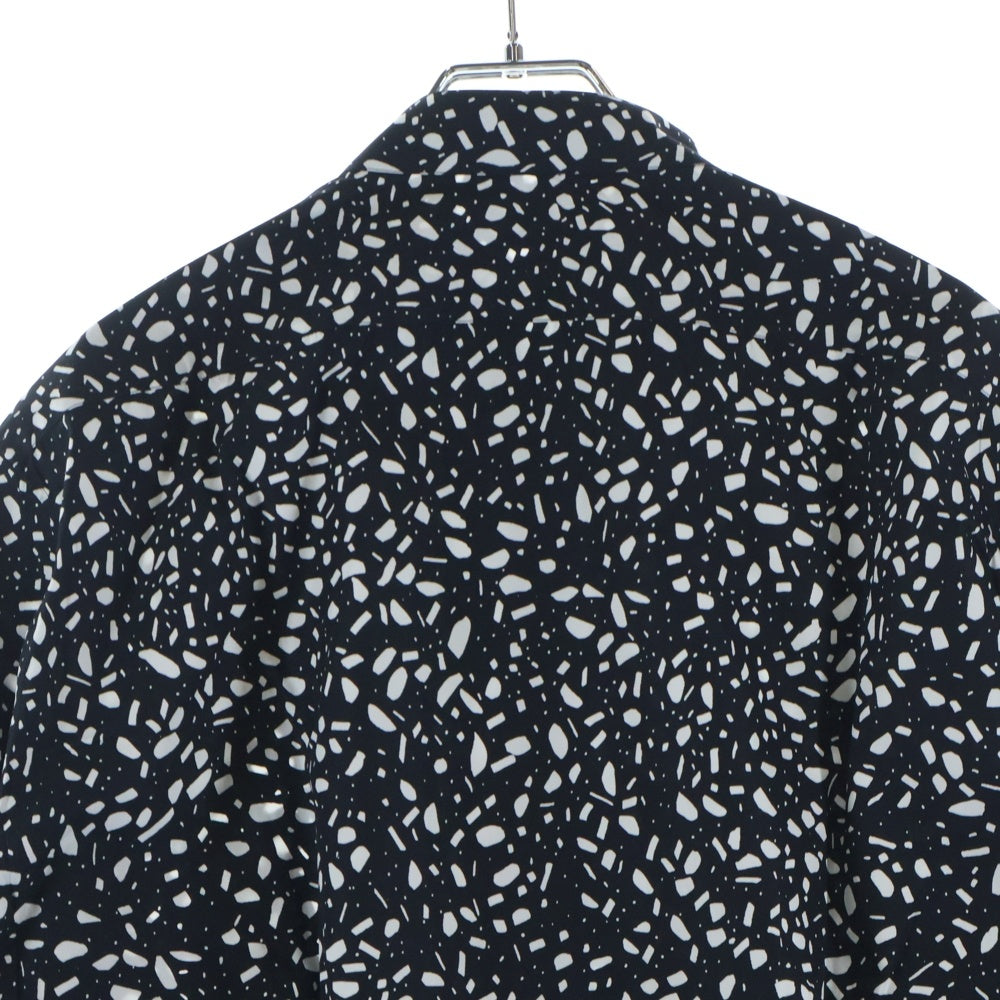 CELINE(セリーヌ) 19AW ビスコース クラシック マーブル 長袖シャツ カットソー ブラック/ホワイト 2C083360D