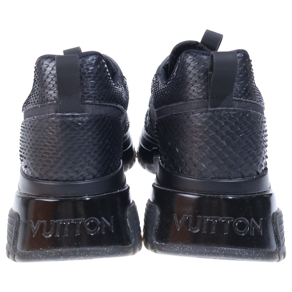 LOUIS VUITTON(ルイヴィトン) ランアウェイ パルス ライン スニーカー パイソン ブラック GO0158