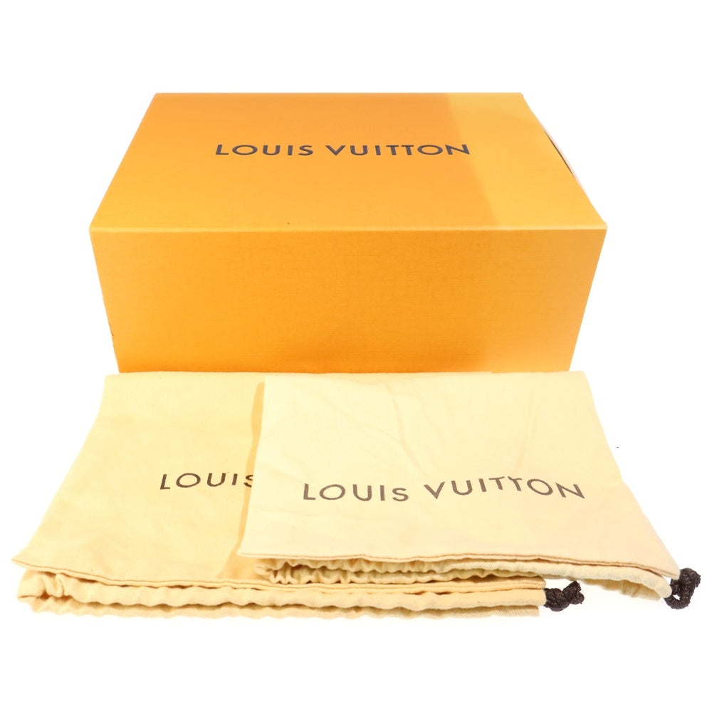 LOUIS VUITTON(ルイヴィトン) スエード レースアップ チャッカブーツ オレンジ/ネイビー BM 1112