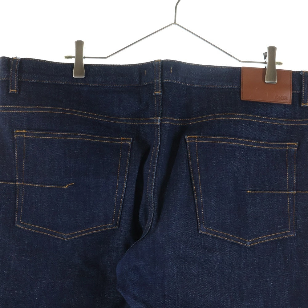 DIOR(ディオール) SLIM 17 REGULAR スリム レギュラー ロールアップ オブリーク デニムパンツ ジーンズ インディゴ 193DS10C226X