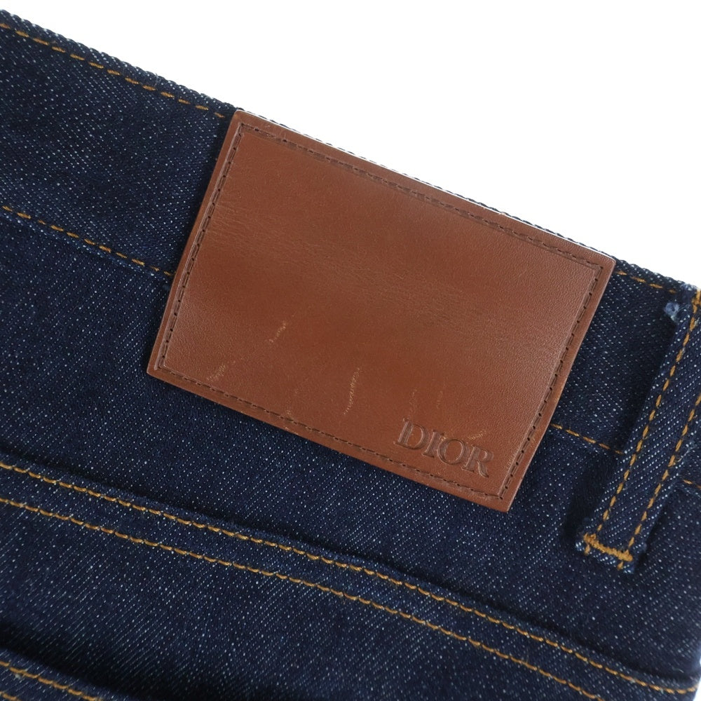 DIOR(ディオール) SLIM 17 REGULAR スリム レギュラー ロールアップ オブリーク デニムパンツ ジーンズ インディゴ 193DS10C226X
