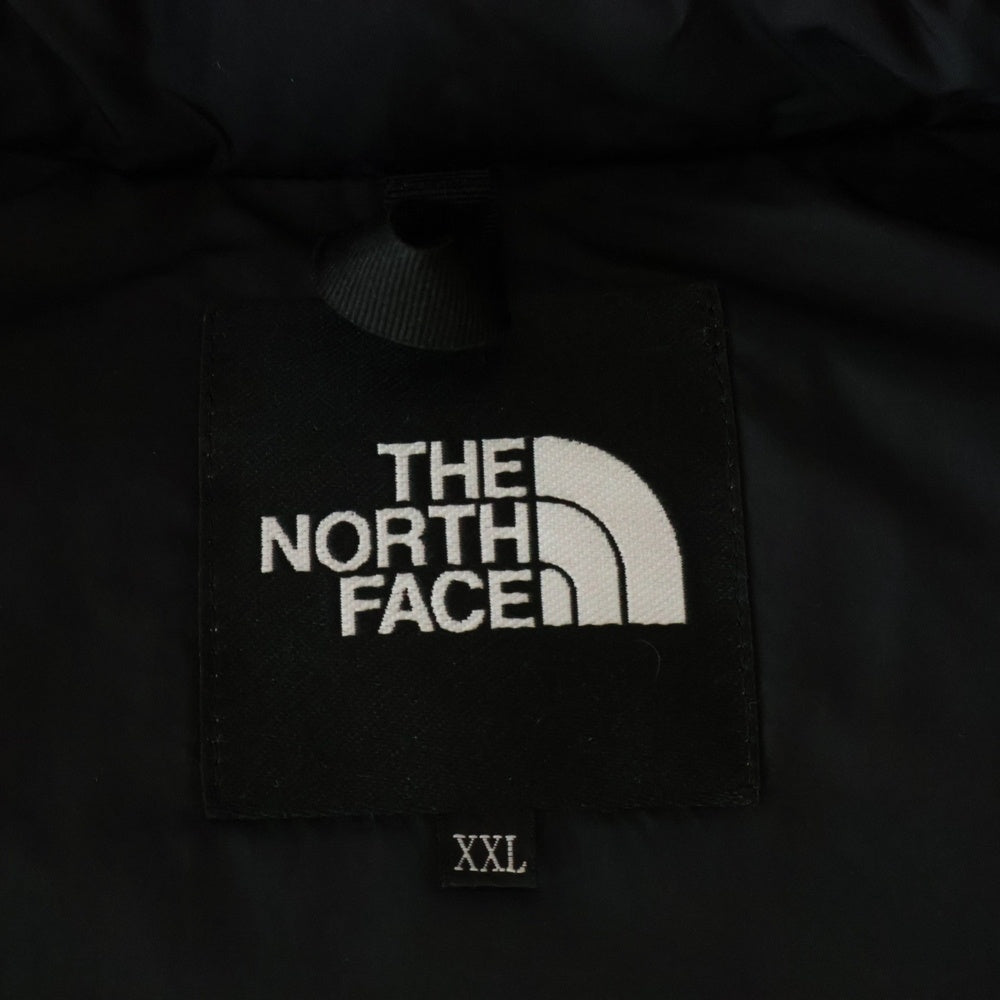 THE NORTH FACE(ザノースフェイス) NUPTSE JACKET ヌプシ ロゴ刺繍 ダウンジャケット イエロー/ブラック ND91841