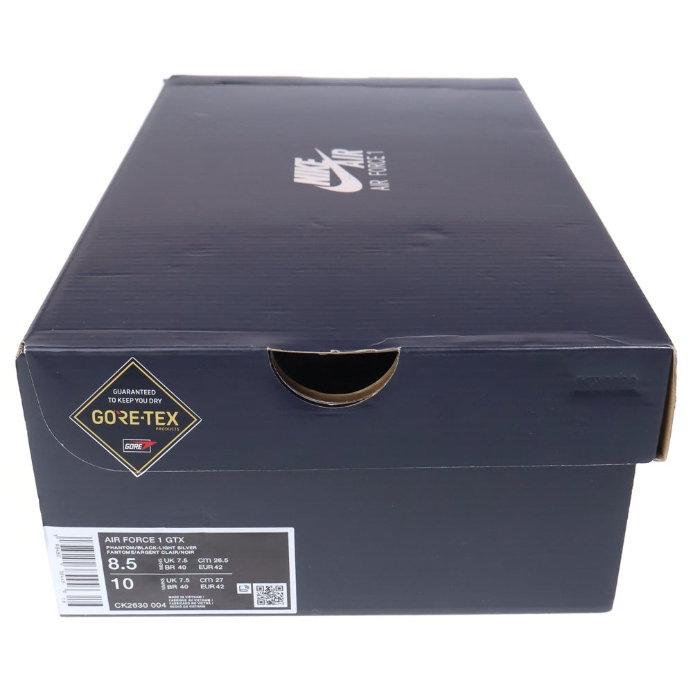 NIKE(ナイキ) AIR FORCE 1 エアフォース 1 GTX AIR GTX ファントム/ブラック CK2630-004