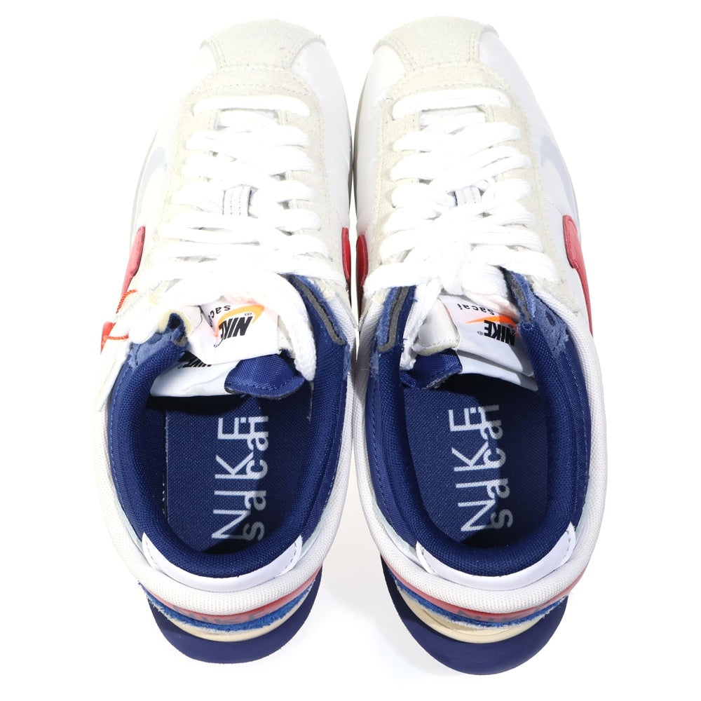 NIKE(ナイキ) ×sacai ZOOM CORTEZ SP DQ0581-100 サカイ ズーム コルテッツ ローカットスニーカー マルチカラー US8.5/26.5cm