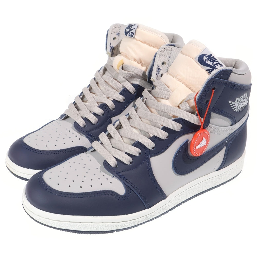 NIKE(ナイキ) AIR JORDAN 1 HIGH 85 GEORGETOWN BQ4422-400 エアジョーダン1 ジョージタウン ハイカットスニーカー US8.5/26.5cm ネイビー/グレー