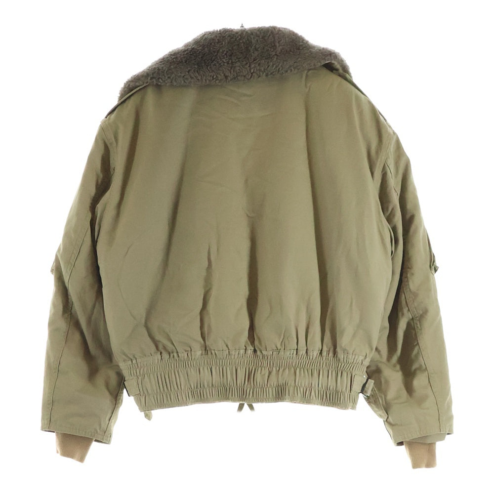 FUMIKA UCHIDA(フミカウチダ) BOMBER FLIGHT BLOUSON SHORT ボンバーフライト ブルゾン ショートジャケット ベージュ FU-E-OTO13