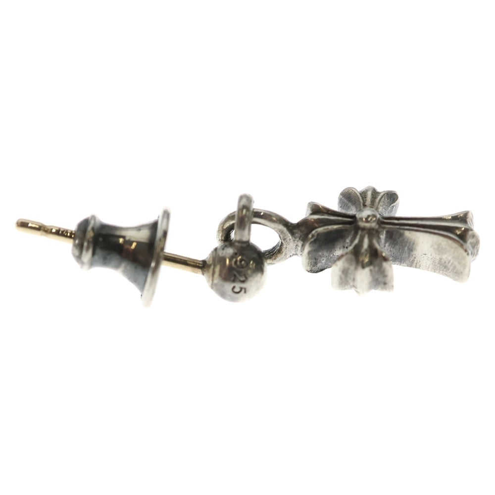 CHROME HEARTS(クロムハーツ) DRP STCK CH CRS スタックCHクロス ドロップピアス シルバー