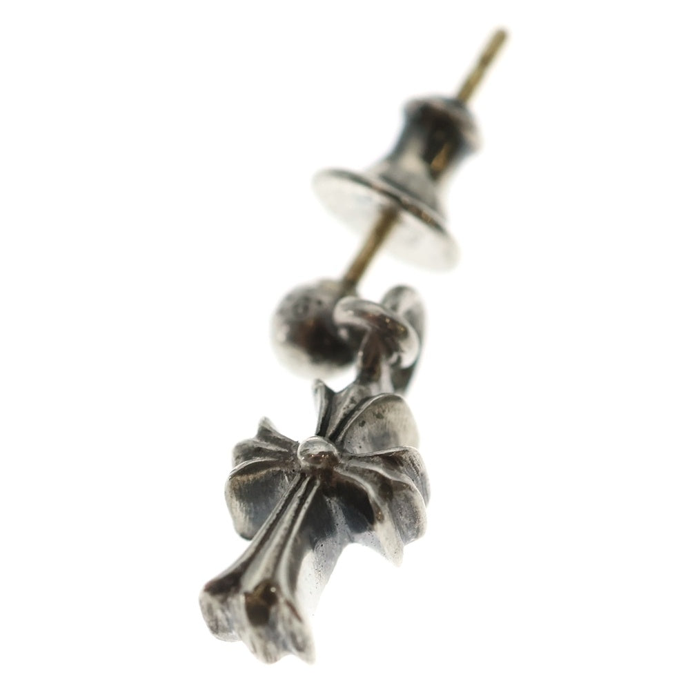 CHROME HEARTS(クロムハーツ) DRP STCK CH CRS スタックCHクロス ドロップピアス シルバー
