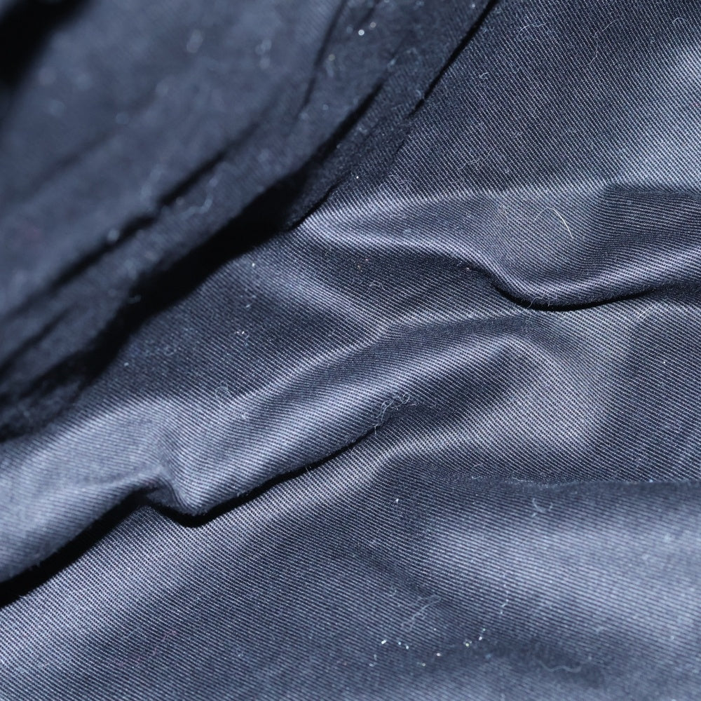 discord Yohji Yamamoto(ディスコード ヨウジヤマモト) INFINITE DA-I73-770 ロゴプリント カウレザーショルダーバッグ ブラック
