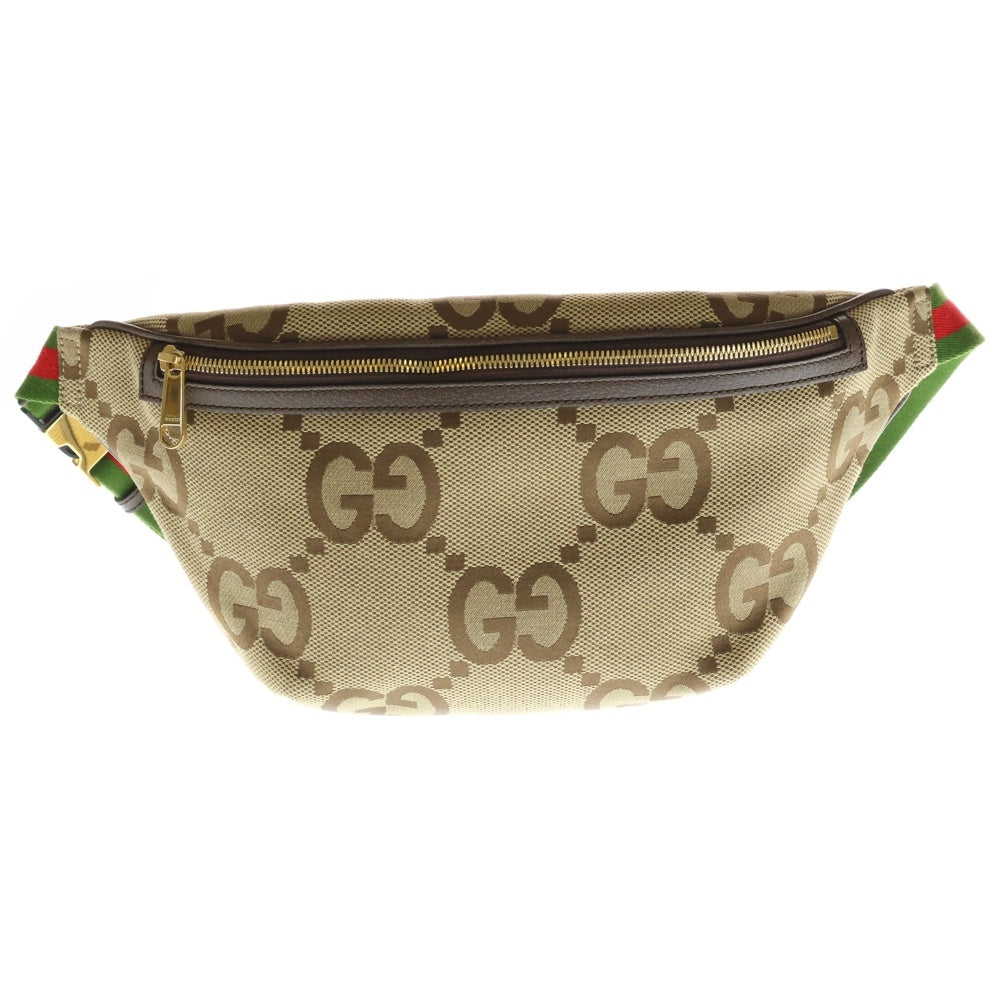 GUCCI(グッチ) ジャンボGG ベルト ショルダーバッグ ベージュ 696031