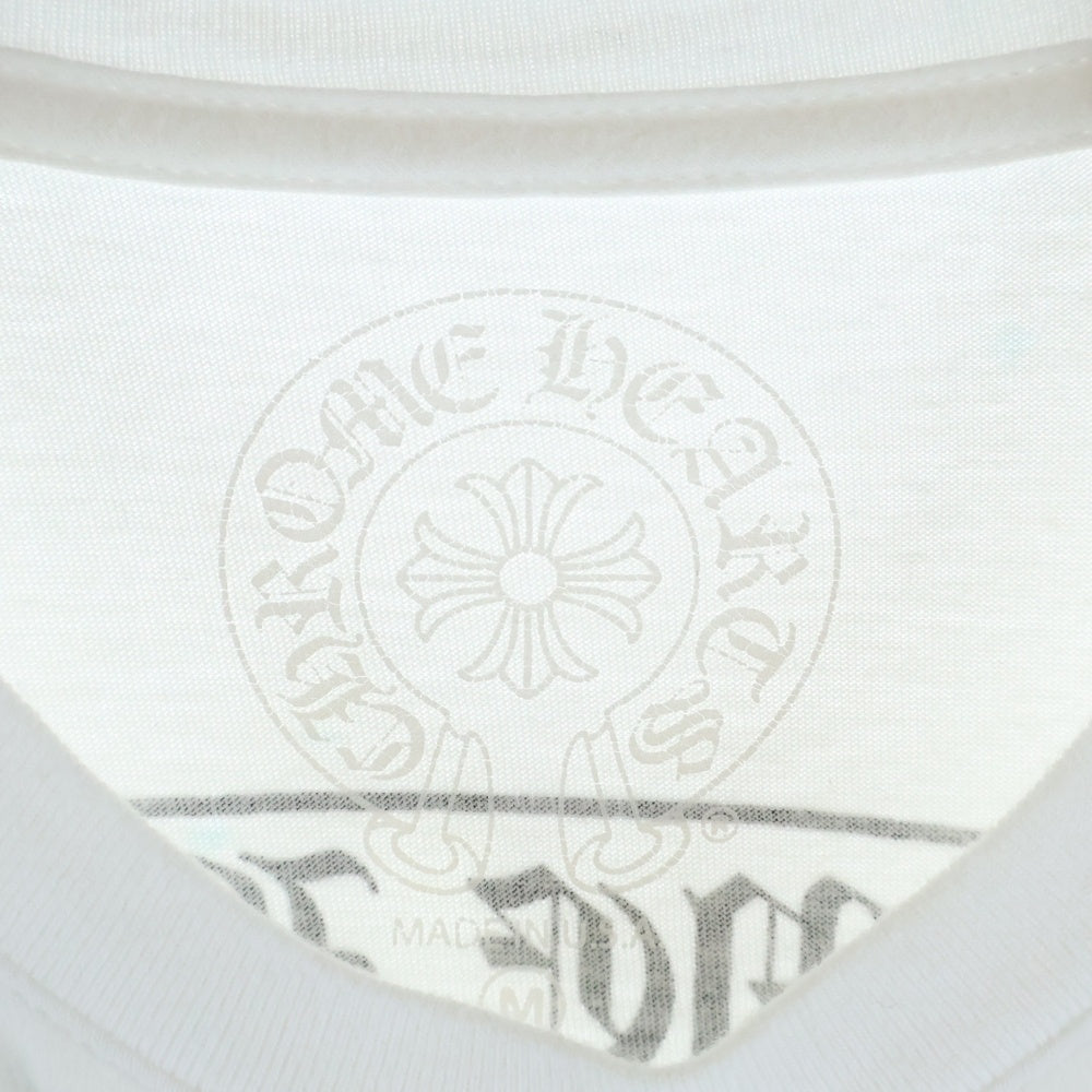 CHROME HEARTS(クロムハーツ) Cemetery Cross T-Shirt マルチセメタリークロス 半袖Tシャツ カットソー ホワイト