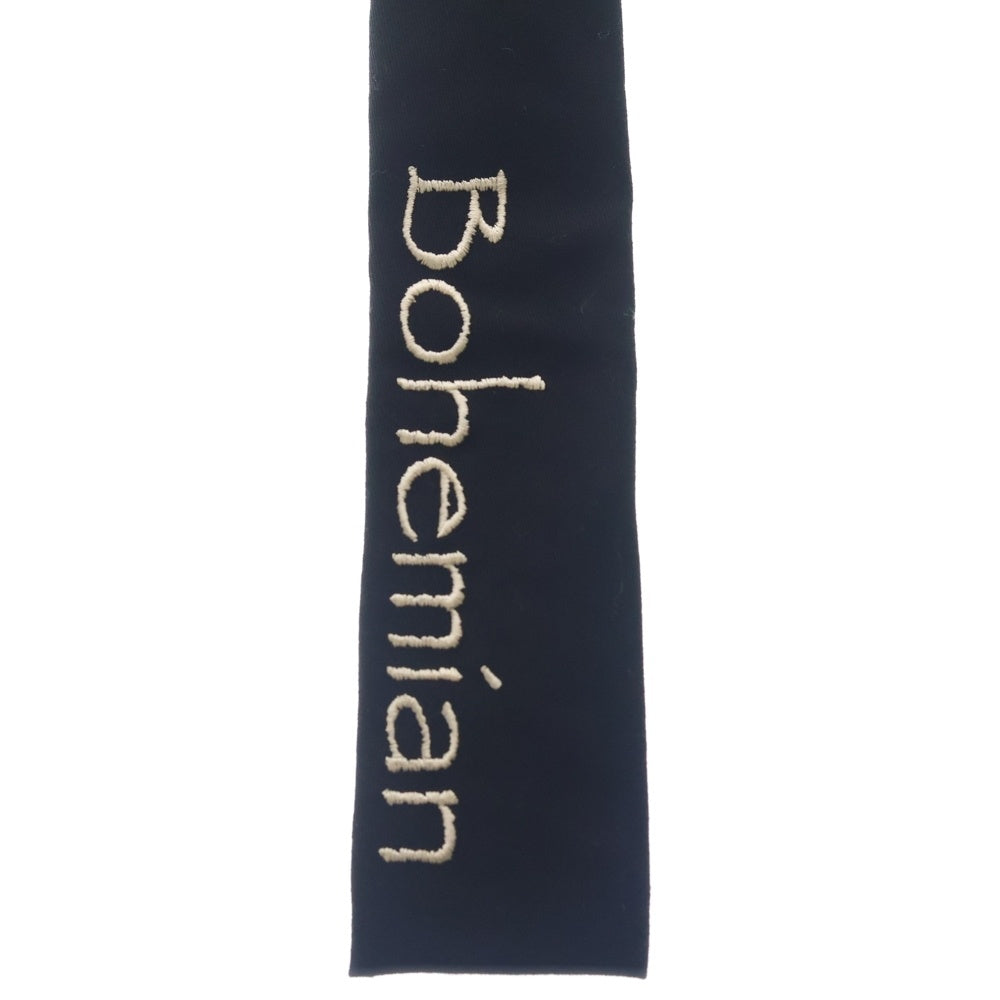 Yohji Yamamoto POUR HOMME(ヨウジヤマモト プールオム) 21AW BOHEMIAN ボヘミアンネクタイ ブラック