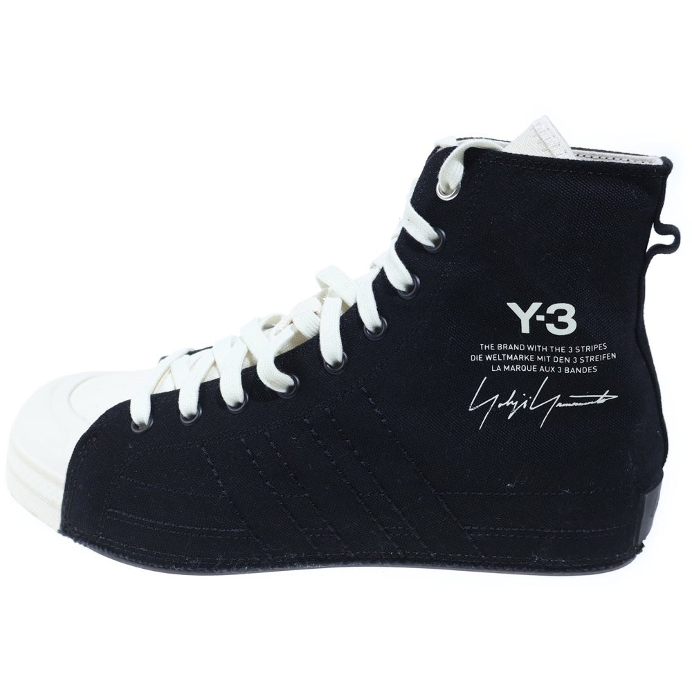Y-3(ワイスリー) NIZZA HI スニーカー ハイカット ブラック JQ8818